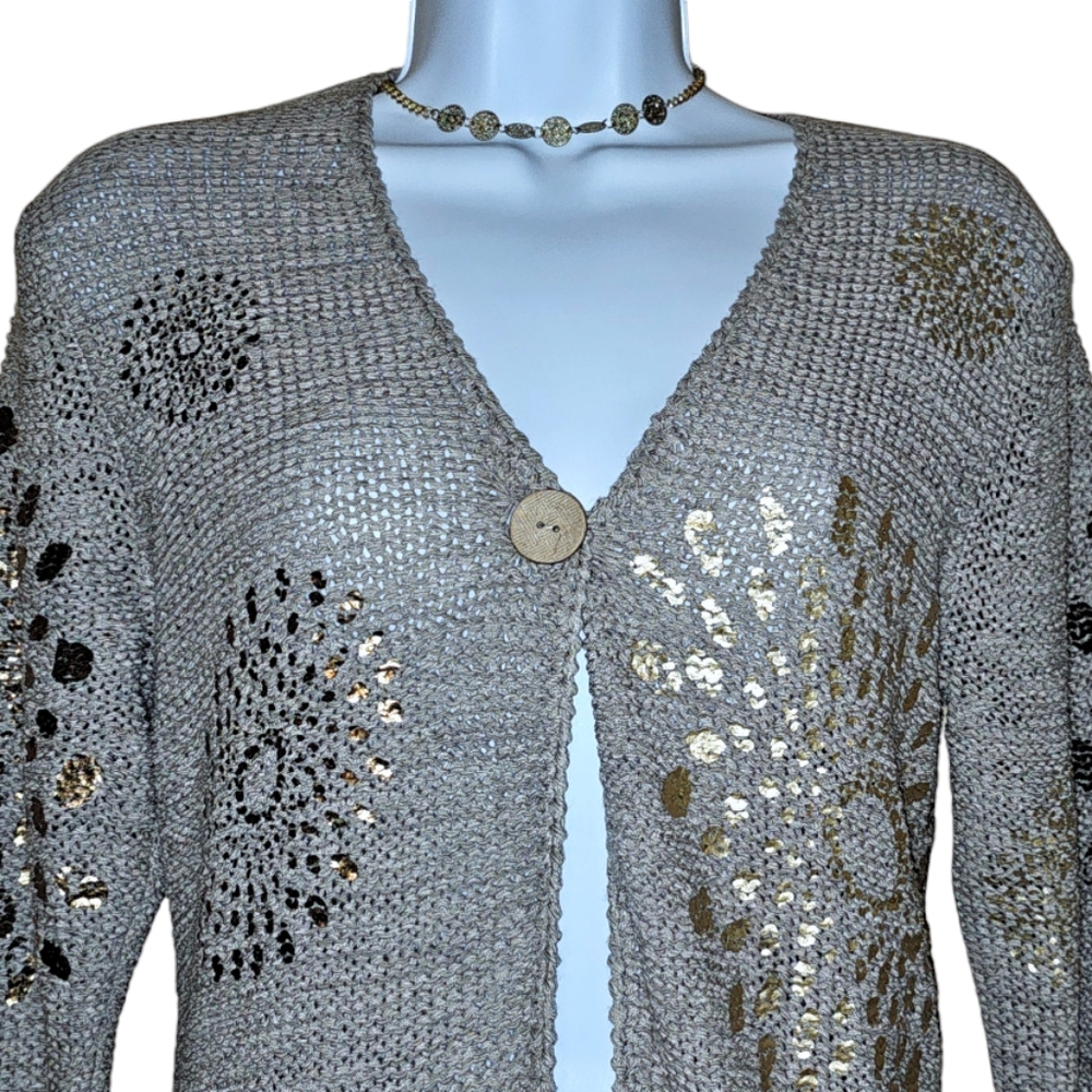 Chico's Single Button Cardigan - image 3